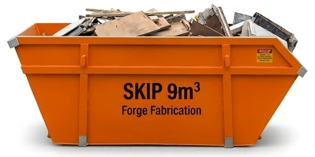 9.0 m³ Heavy Commercial Skip